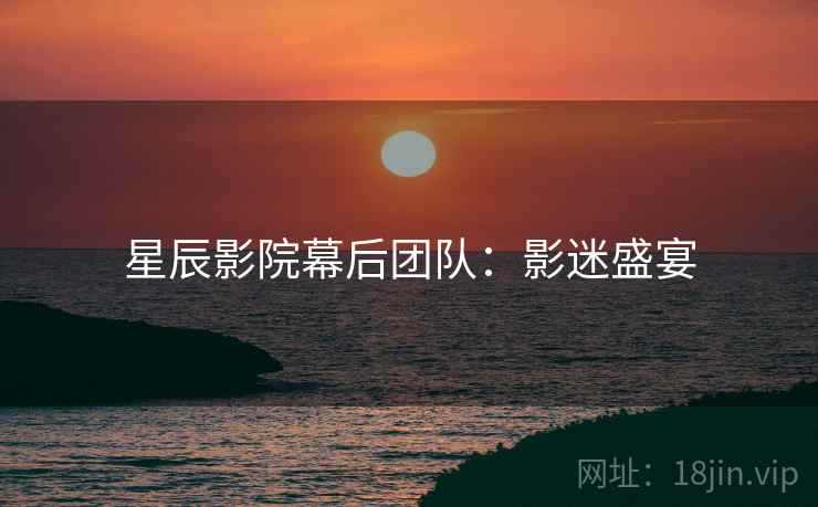 星辰影院幕后团队：影迷盛宴